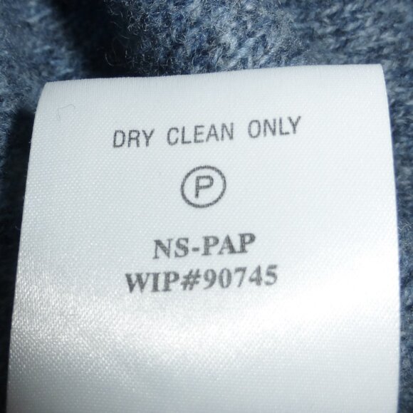 Vintage Woolrich 100% Lambs Wool Embroidered Sweater Indigo Heather Ski Deer LG - Picture 8 of 8